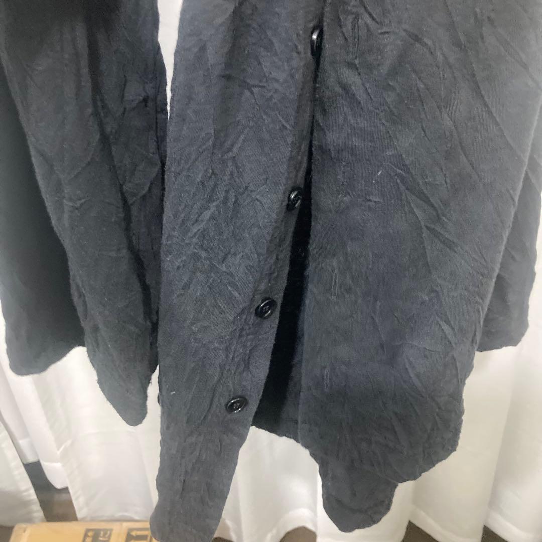 Ground Y 17AW/シワ加工ハイネックロングカットソー