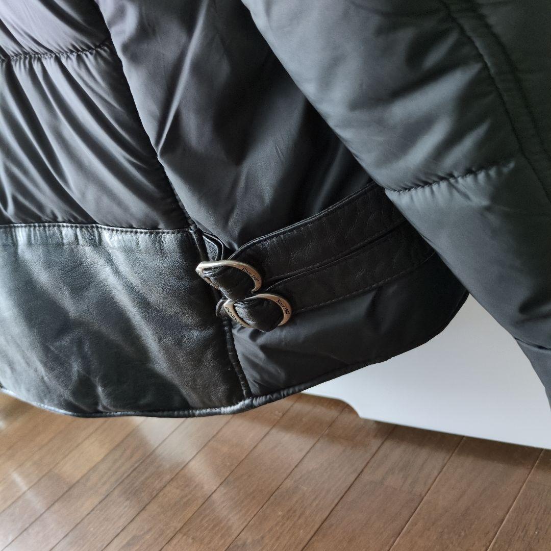 DEGNER ブラック シングルライダースジャケット