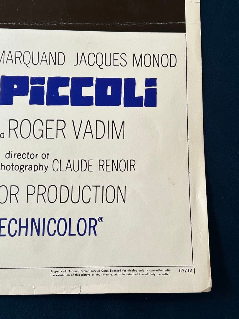 獲物の分け前　USオリジナル映画ポスター