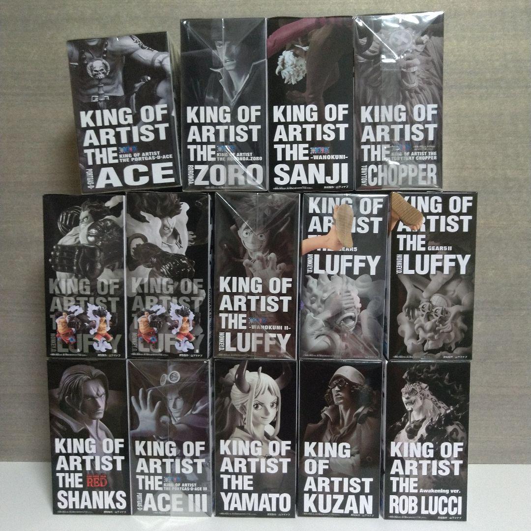 【未開封】ワンピース/フィギュア/KING OF ARTIST/ルフィ/エース他
