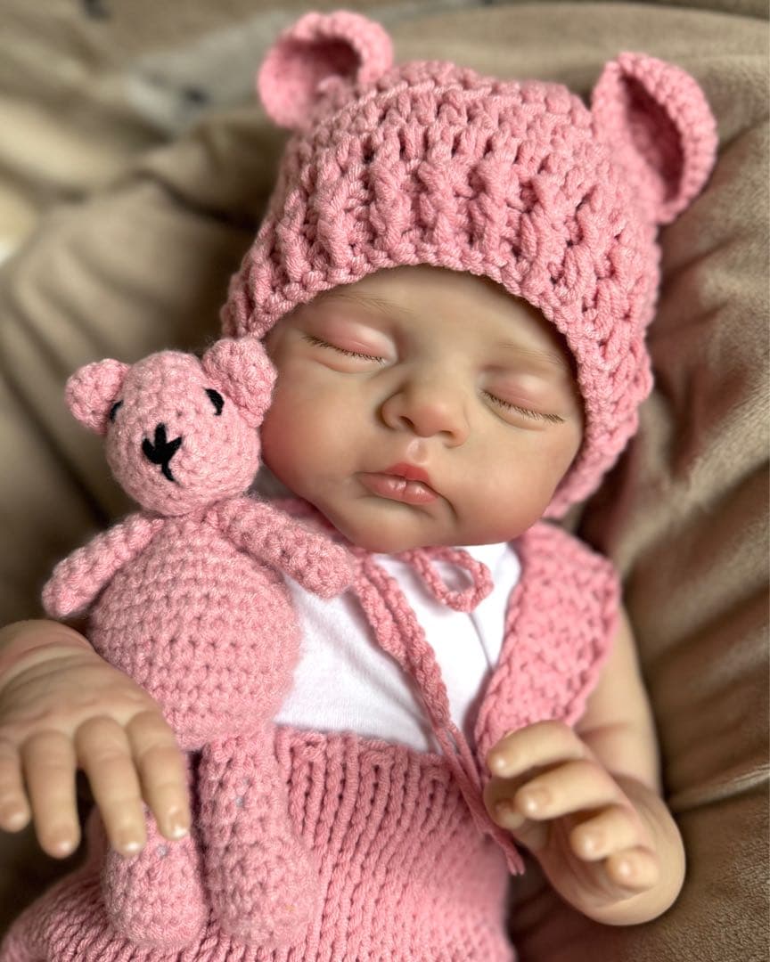 ★新品★リボーンドール 癒しのスリーピングベビーちゃん 45cm