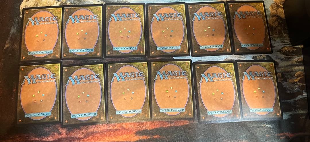 mtg オイルスリック土地　各種11枚セット＋おまけ3枚