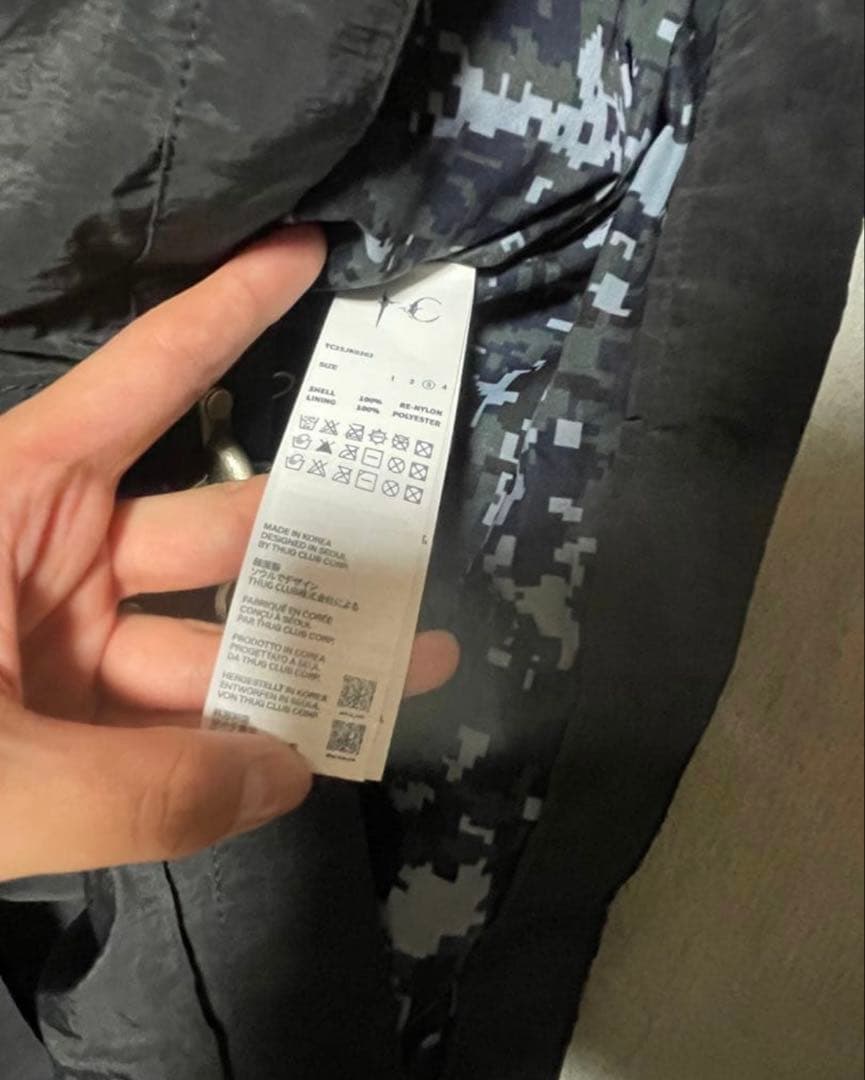 ジャケット・アウター Thug Club 25SS Scarred Bio Army Jacket