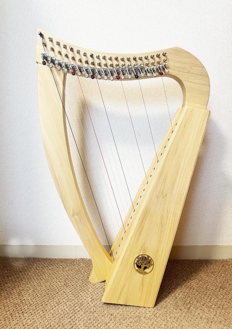 ★美品★ 価格交渉可★おとつぶハープ 軽量メープル 20弦