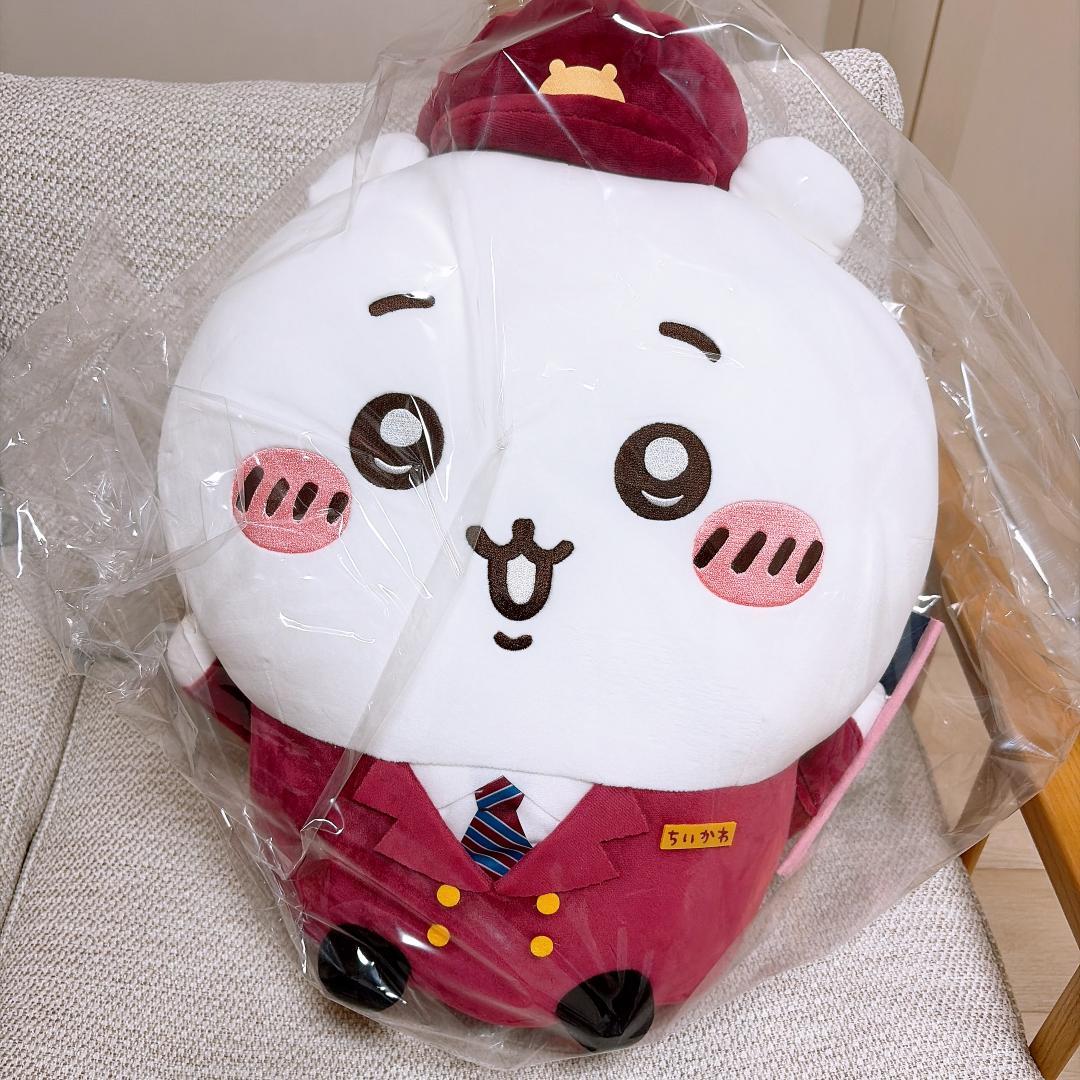 【新品】ちいかわ　阪急電車　BIGぬいぐるみ　ぬいぐるみ　ちいかわ