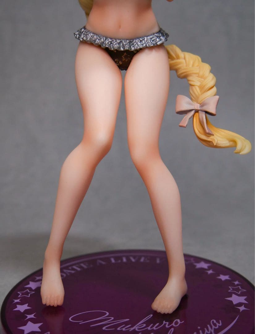 【リペイント】 Coreful フィギュア 星宮六喰 水着ver 黒イメージ