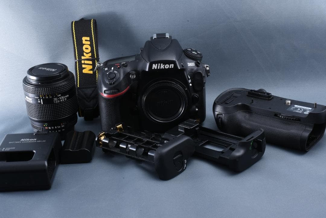 Nikon D800 MB-D12バッテリーグリップ レンズセット