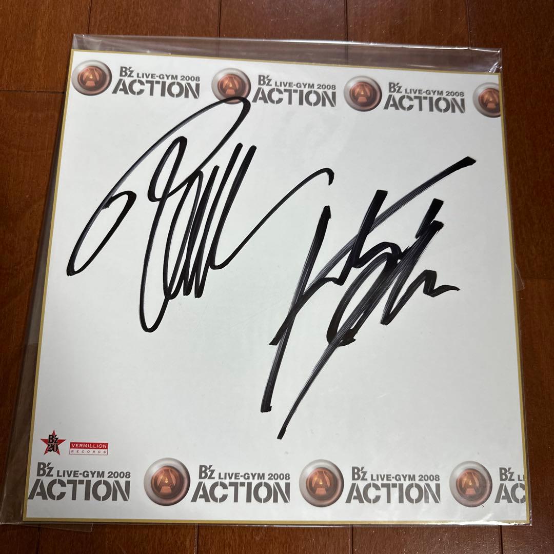 B’zサイン色紙&ファイルセット
