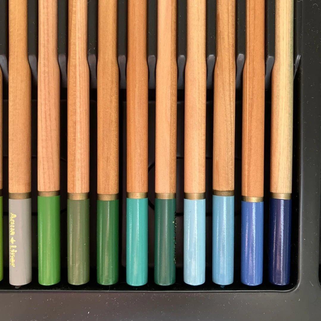 Aqua ★Liner色鉛筆セット　40本　ぬりえ