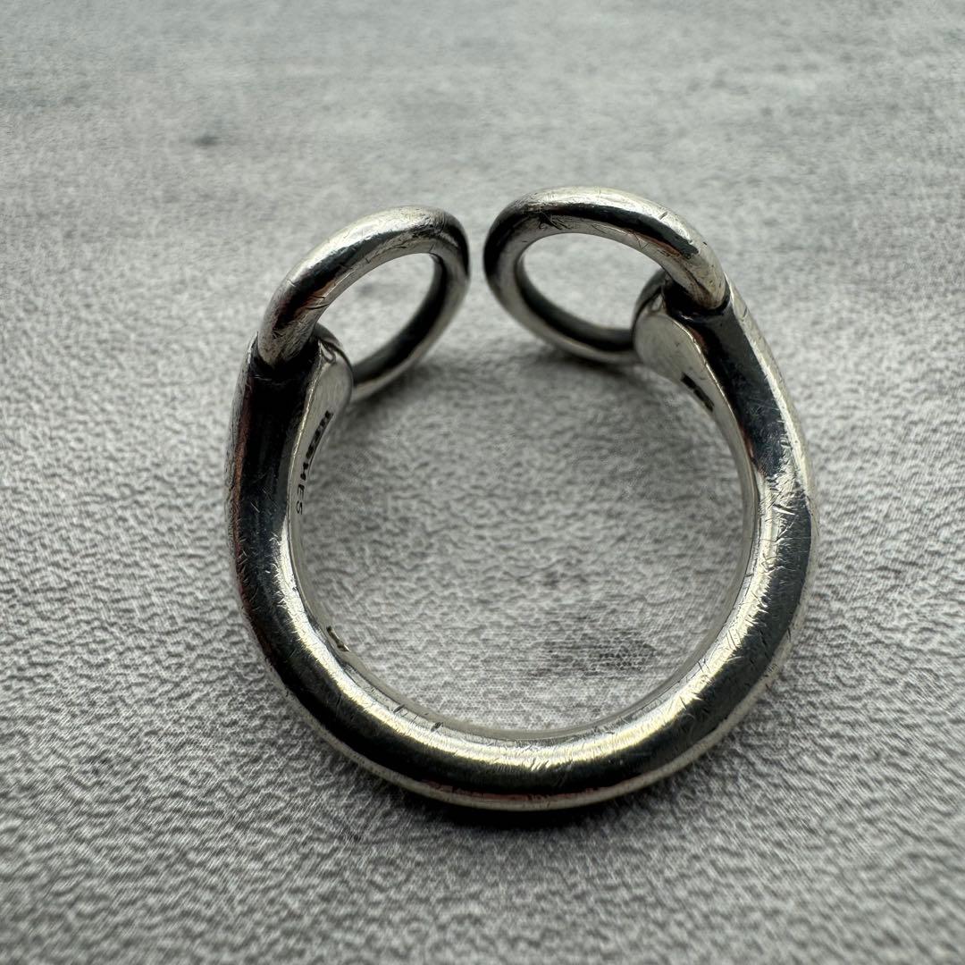 HERMES エルメス ナウシカリング シルバー925 ヴィンテージ 11号