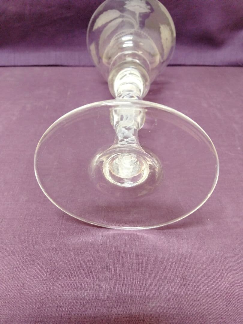 ま*る様 【最終お値引きです】ベネチア【ツイストグラス】バカラ　ガラス　ワイン