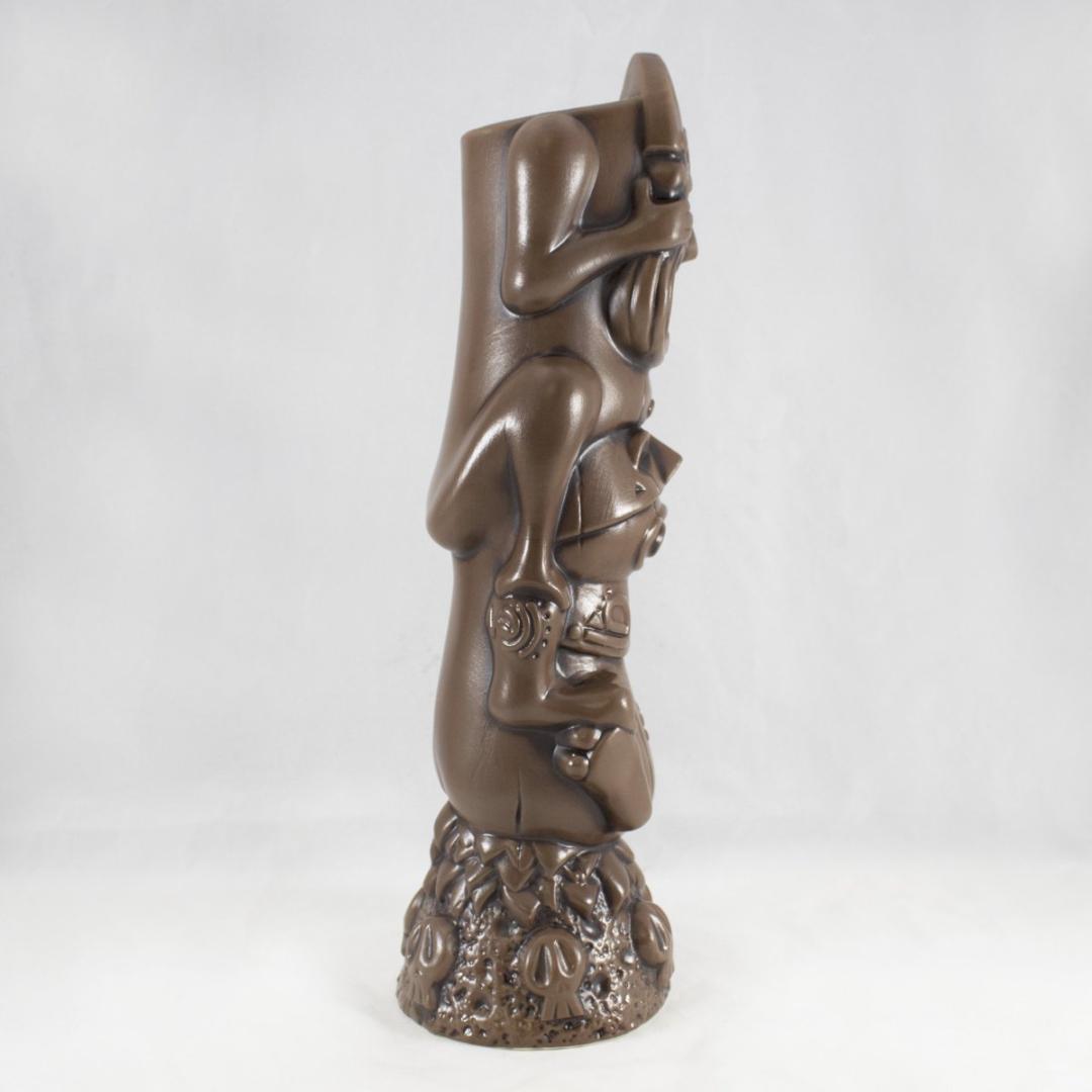 ★Tiki Farm ティキ マグ MELE HOA Mug BROWN 新品