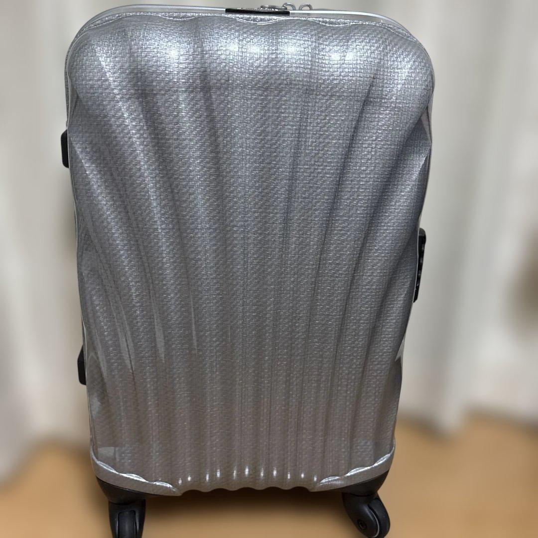 Samsonite シルバーキャリーケース 約55✖️35✖️25
