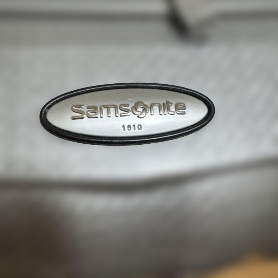 Samsonite シルバーキャリーケース 約55✖️35✖️25