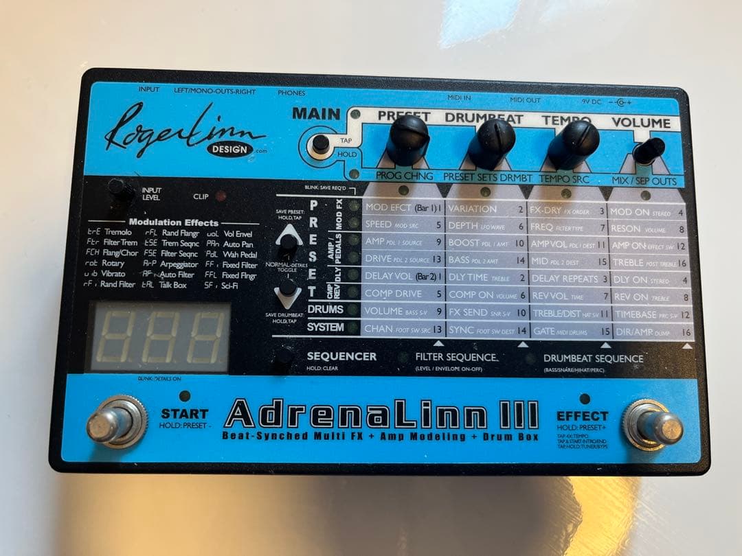 Roger Linn AdrenaLinn III マルチエフェクター