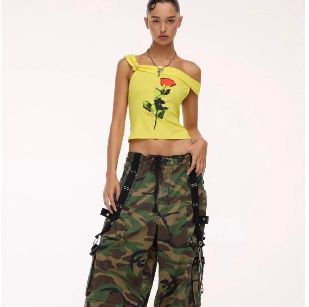 Heaven by Marc Jacobsワンショルダー ローズタンク