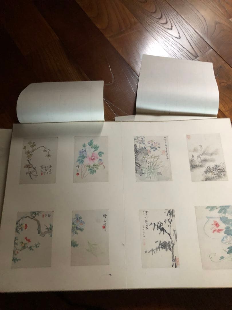 昭和初期　新潟画家　水墨画　江戸から昭和頃　画集　合計82枚　作者名２枚目にあり