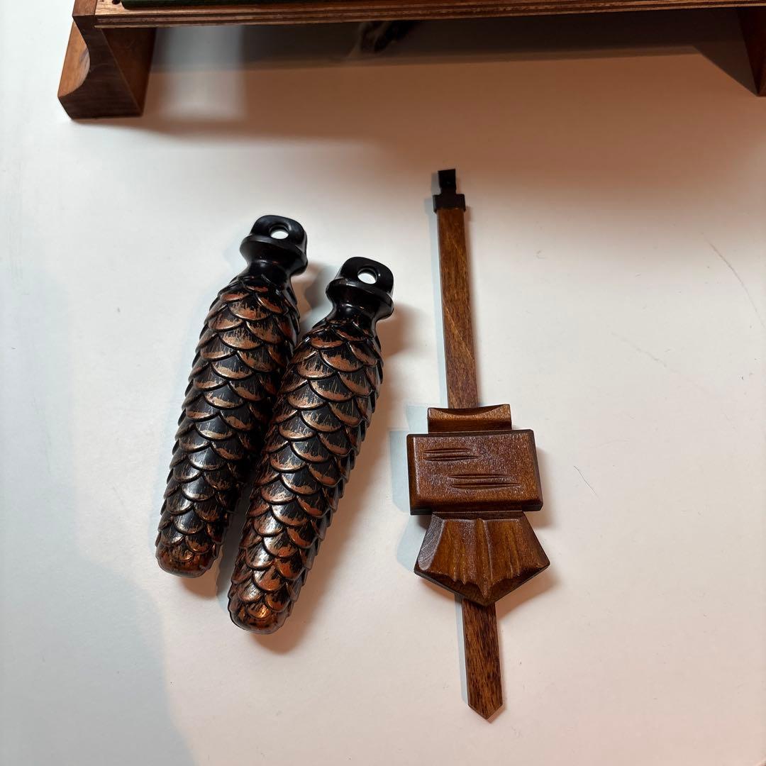 T*A様 鳩時計 からくり時計 オルゴール カッコー時計