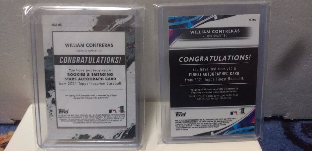 ゲームセンター・ゲームカード WILLIAM CONTRERAS