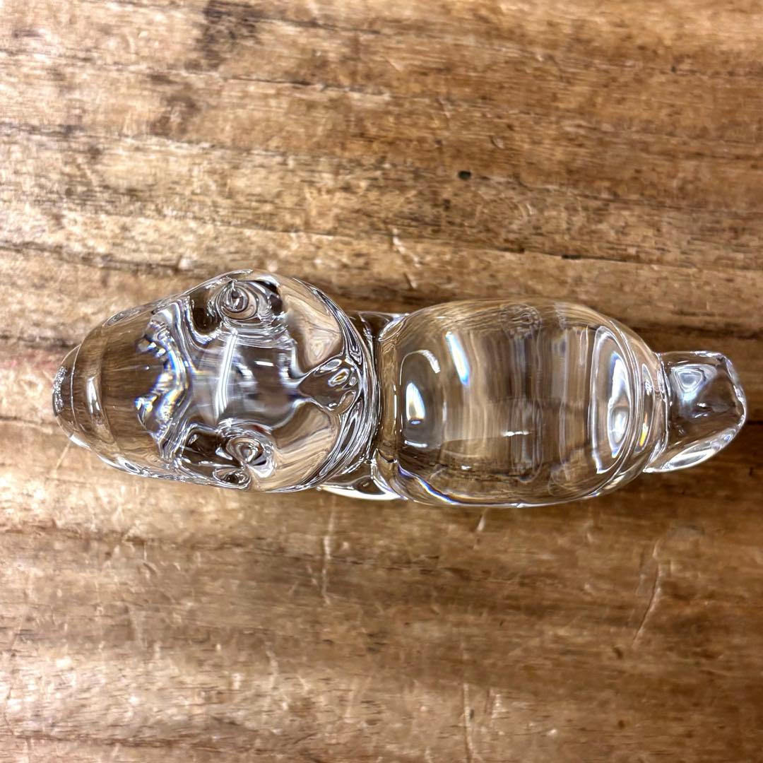 Baccarat バカラ ミニマルズ ポニー 馬 クリスタルガラス 置物