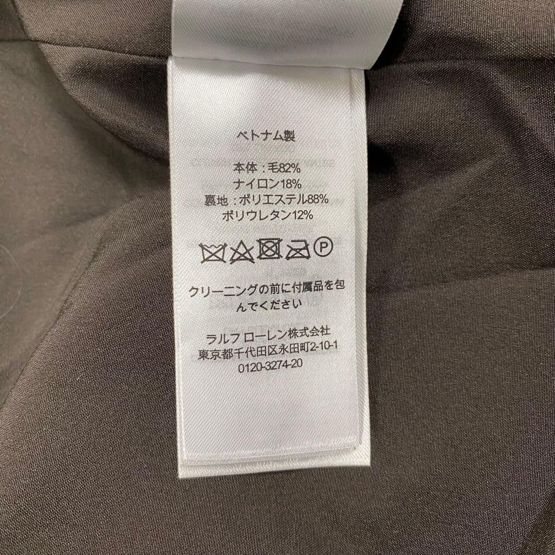 美品✨ローレンラルフローレン ロングチェスターコート ダブル グレンチェック M