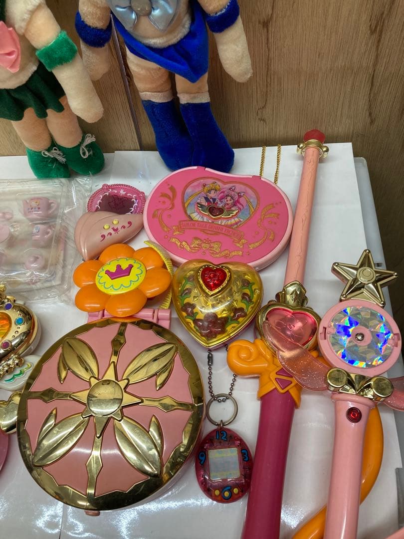 平成女子セット　セーラームーン ぬいぐるみとおもちゃ合計16点セット