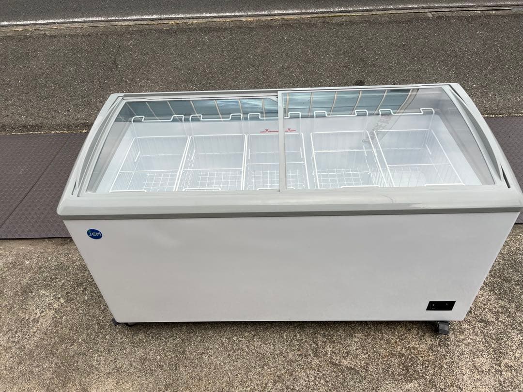 ②愛知岐阜/送料込★業務用330L冷凍ショーケース【JCMCS-330L】23年