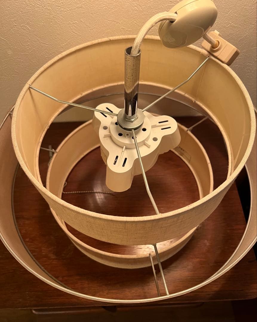 ペンダントライト　北欧　ミッドセンチュリー　ファブリック　照明