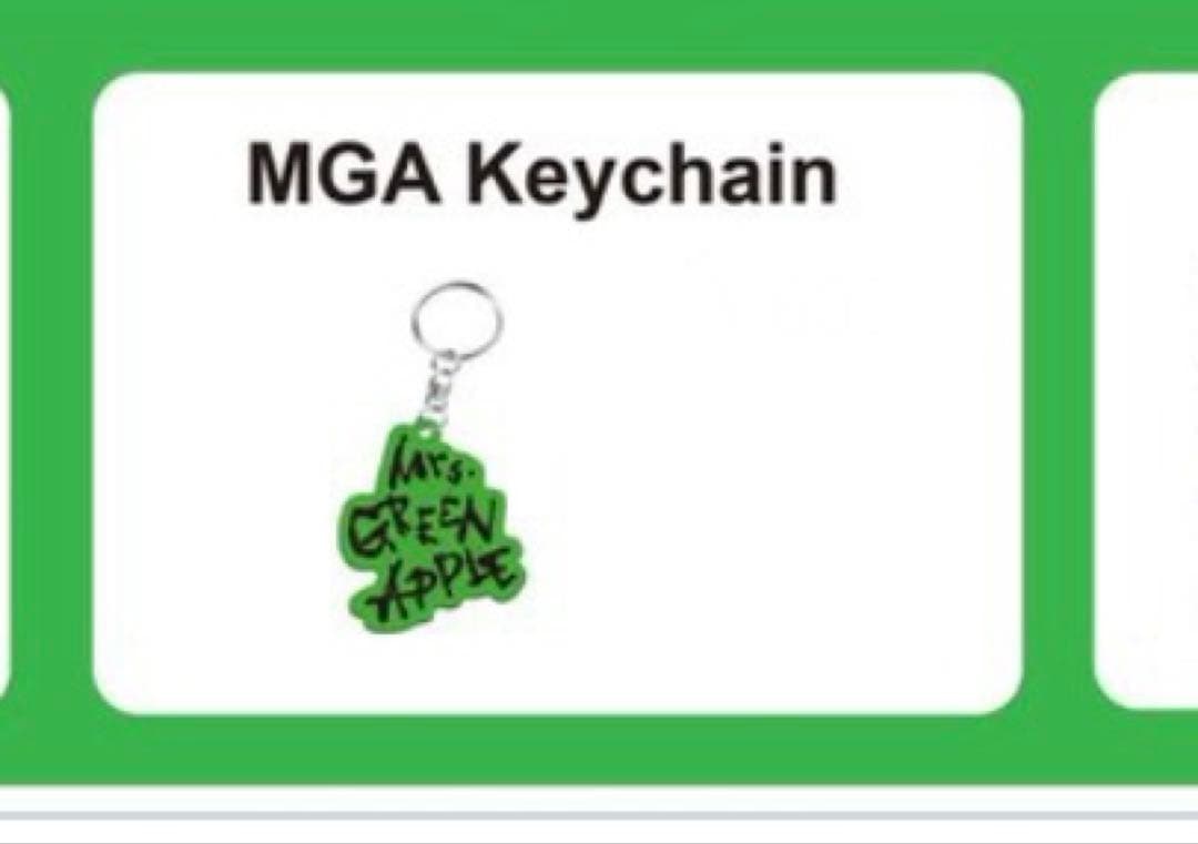 Mrs.GREEN APPLEキーホルダー　ミセスグリーンアップルキーホルダー