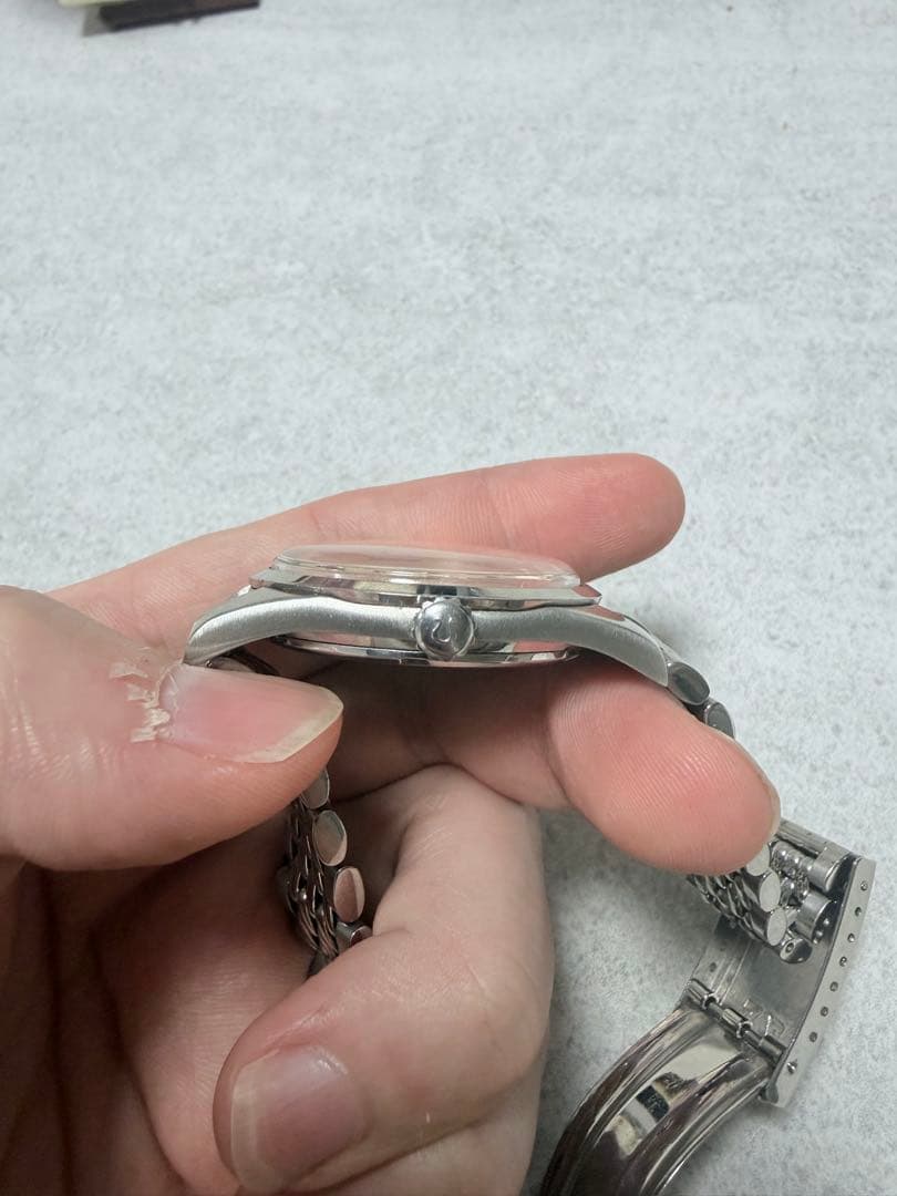 オメガシーマスター 自動巻き ライスブレス　ヴィンテージウォッチ