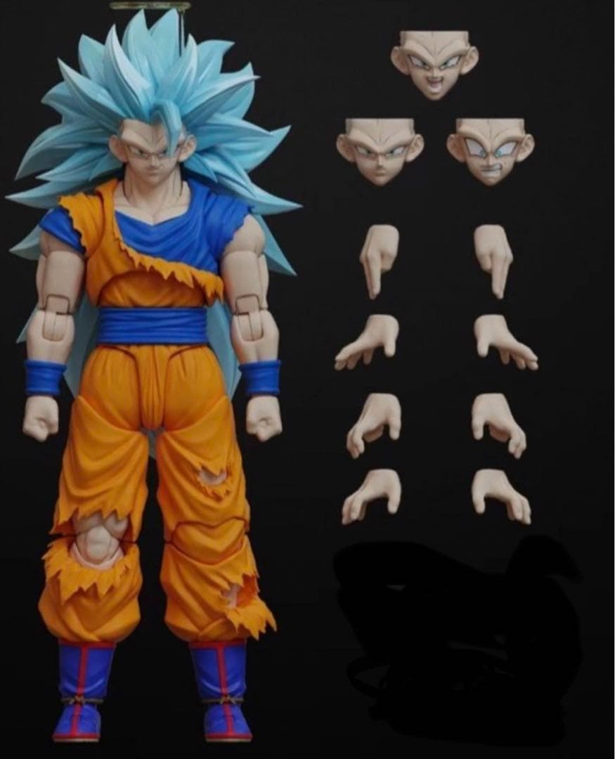 希少スーパーサイヤ人3 ブルー S H.Figuarts サイズ ドラゴンボール