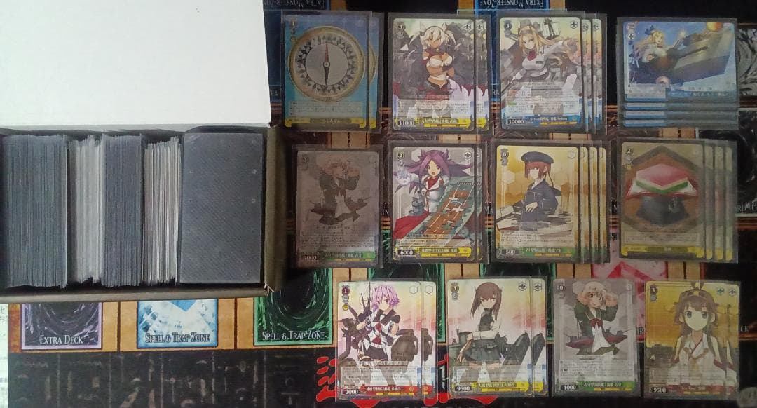 【期間限定／最安値】ヴァイスシュヴァルツ 艦これ 8扉 デッキ ＋ デッキパーツ