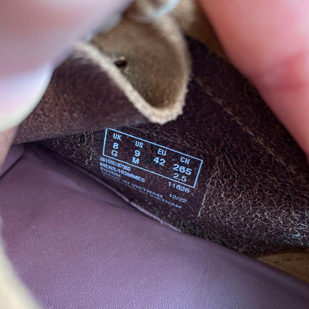 クラークスワラビー Clark’s Wallabee Cola 27cm