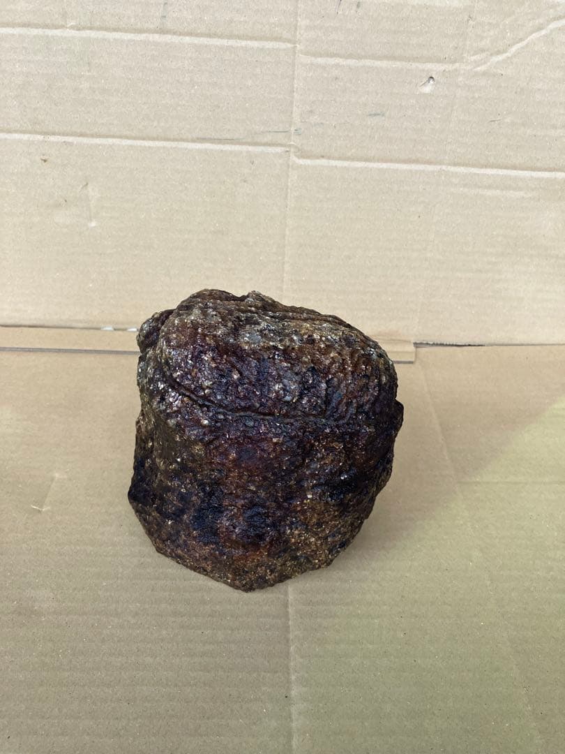 国産　御影石製　宝珠大黒天　石彫　置物