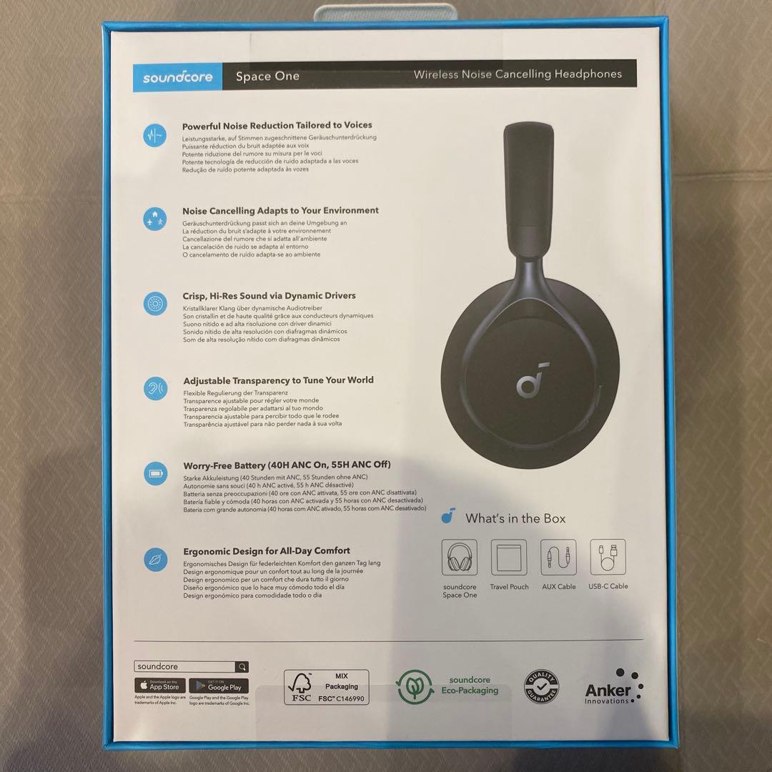 Anker Soundcore Space One 新品未使用