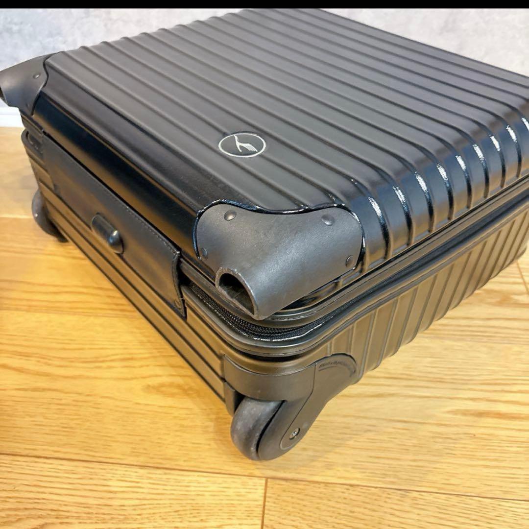 RIMOWA ルフトハンザ 26L ブラック 飛行機柄