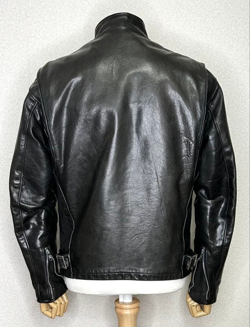 ⑤schottライナー付141【36】米国製◇革ジャンninjaハーレーgpz