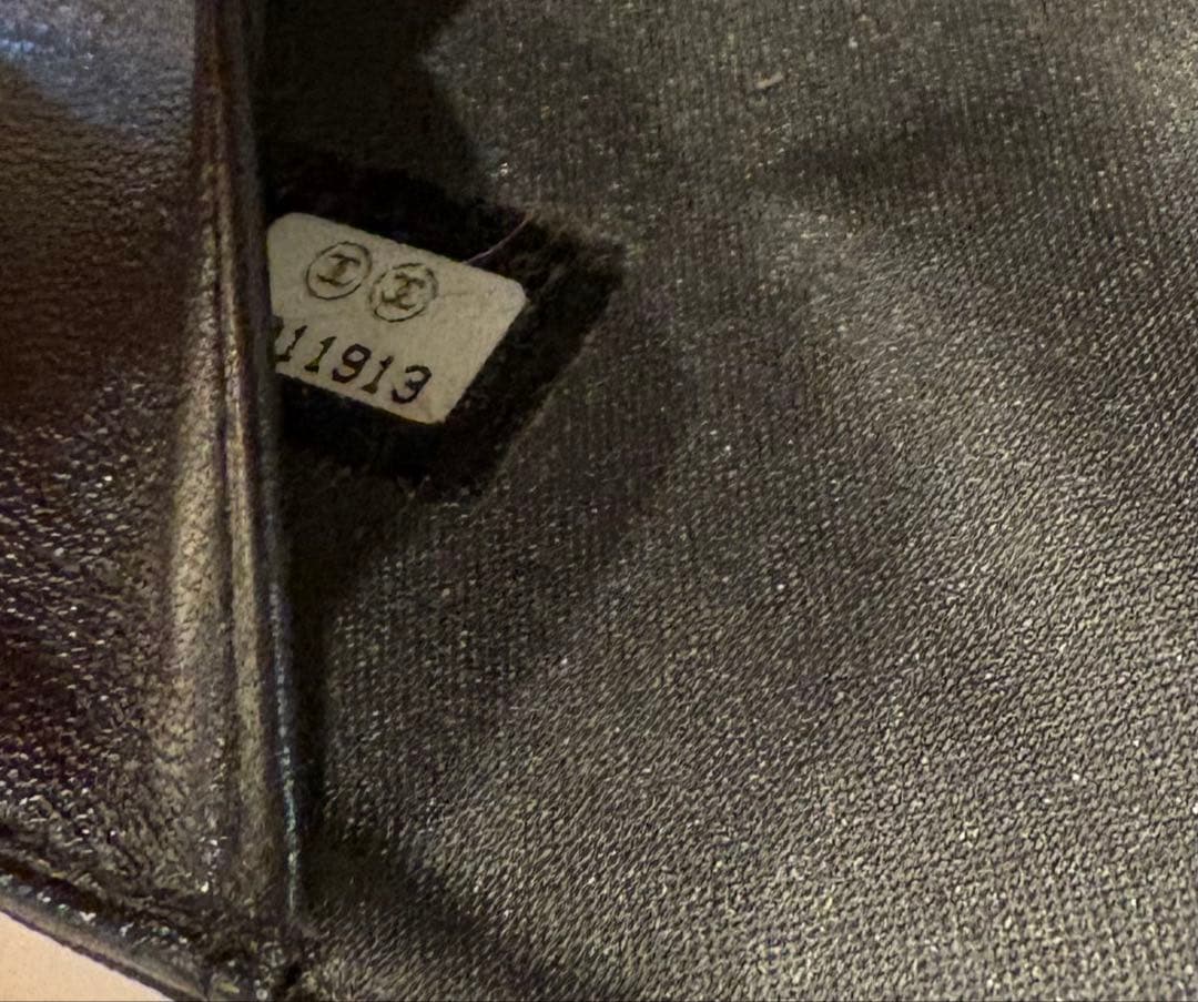 シャネル☆システム手帳　ニュートラベルライン　アジェンダ　ココマーク　ロゴ　黒