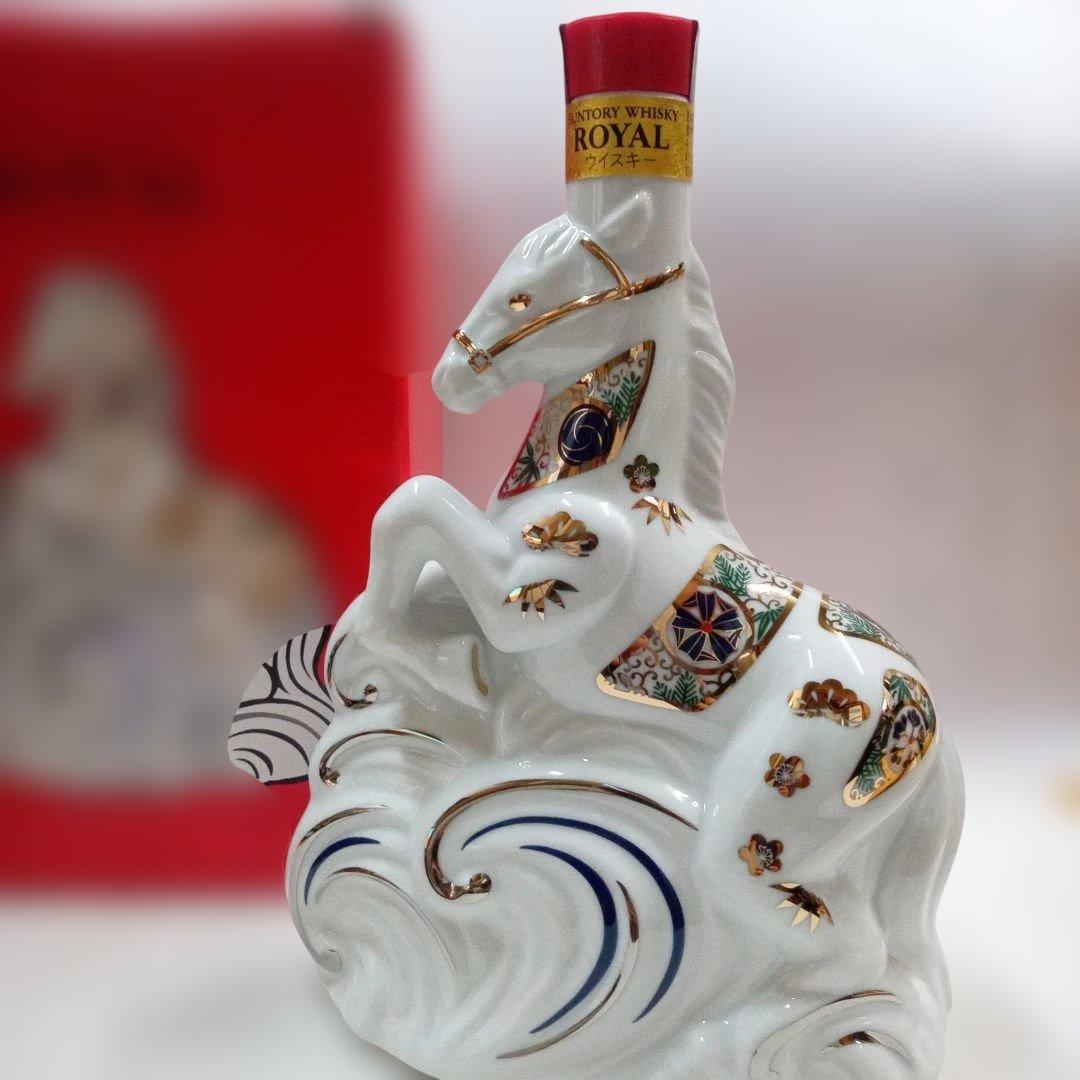 【新品：未開封】サントリー ローヤル 午歳 干支ボトル 2026年 馬年