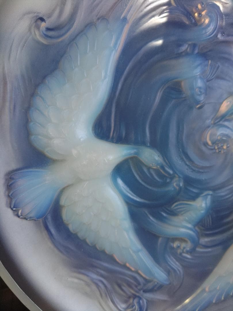 オパールセントグラス　大皿