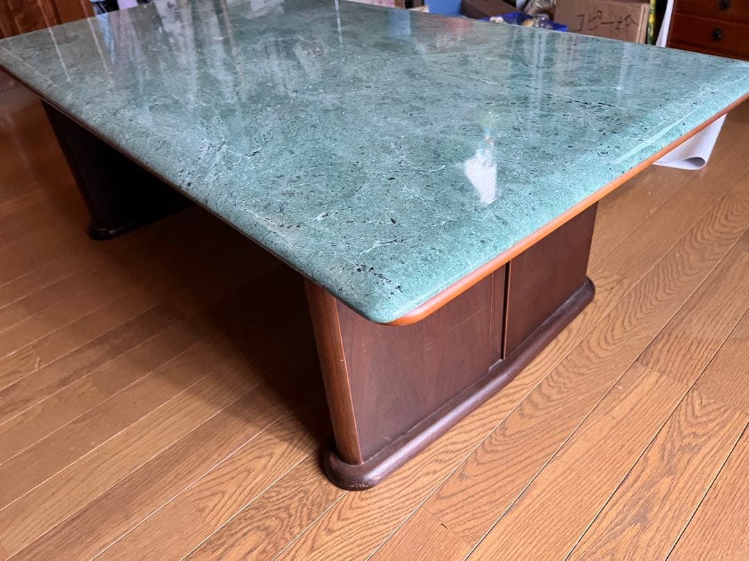 大理石　ローテーブル