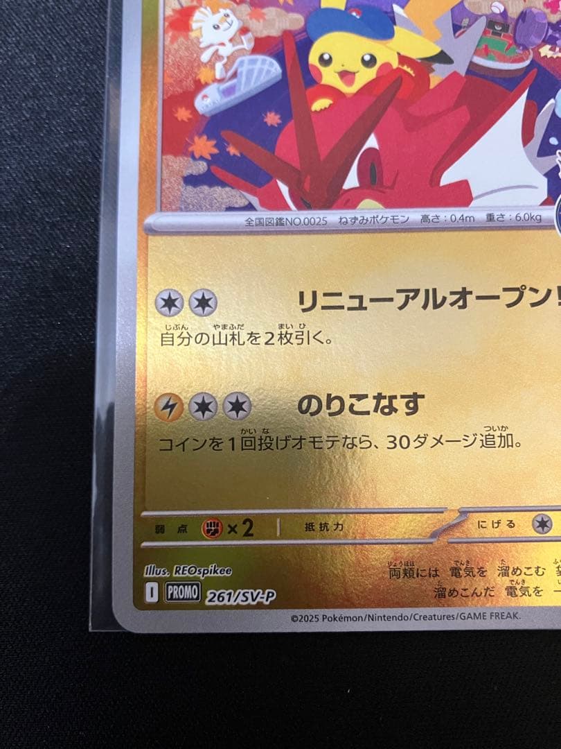 ヒロシマのピカチュウ　ポケモンカード