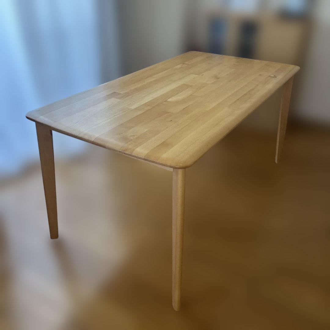 【2日間限定】ニトリ　ダイニングテーブル　Nコレクション T-01 150 NA