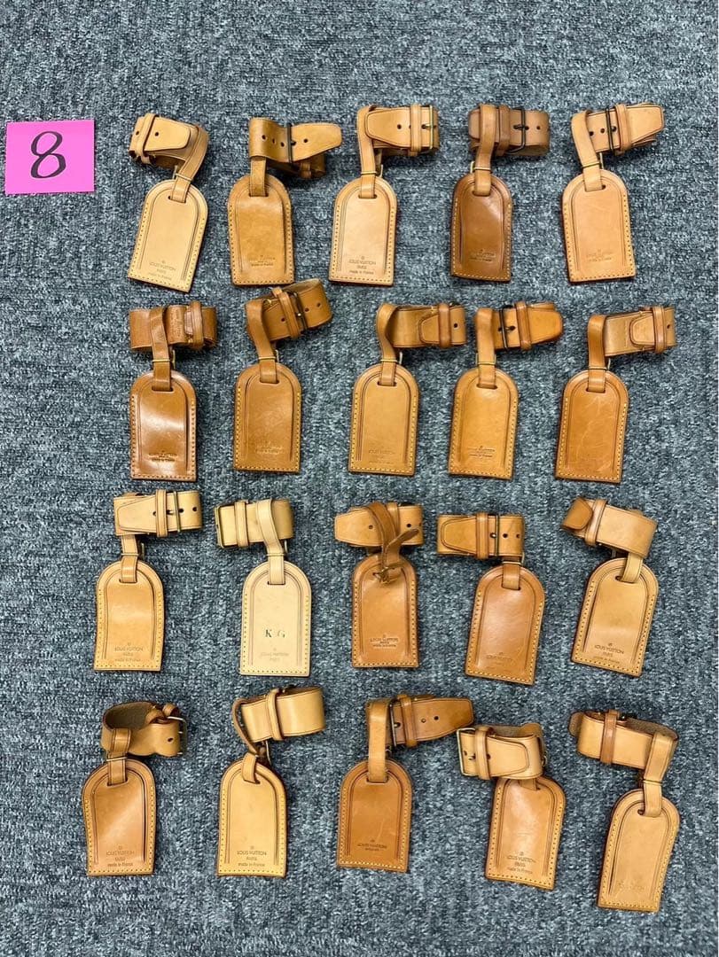 ルイヴィトン　タグセット　ネームタグ　ポワニエ 20セット