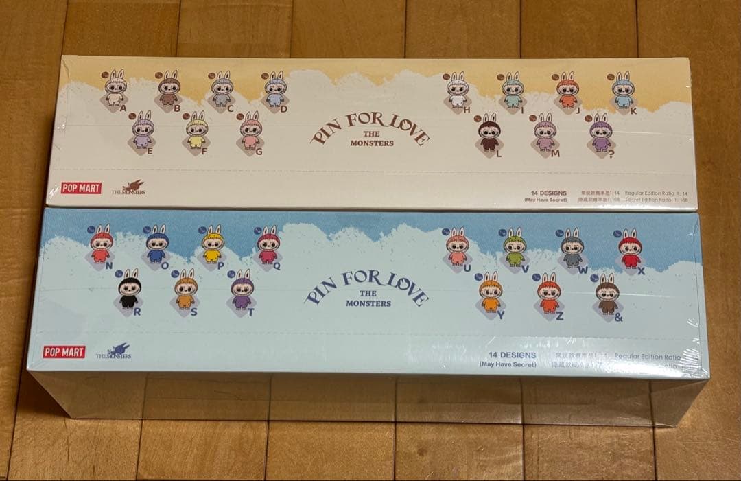 【POP MART 】THE MONSTERS PIN FOR LOVE
