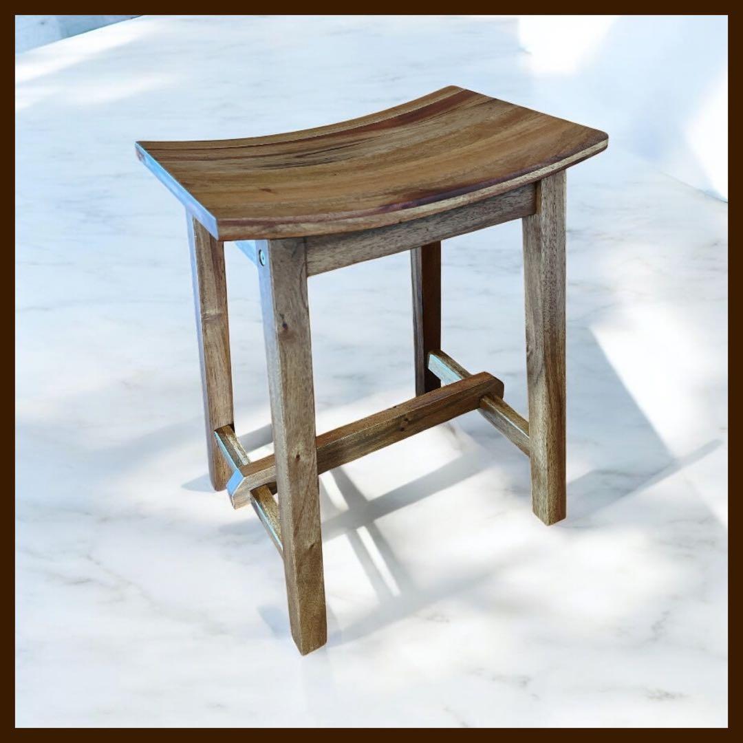 プロフ必ずご覧下さい！のりこ様リクエスト品】マホガニー スツール ナチュラル