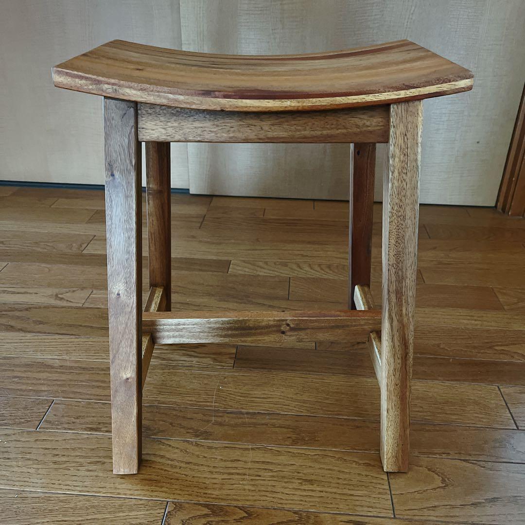 プロフ必ずご覧下さい！のりこ様リクエスト品】マホガニー スツール ナチュラル