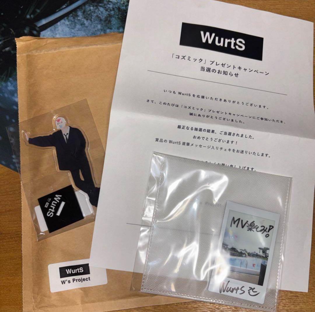 WurtS 直筆サイン入りチェキ