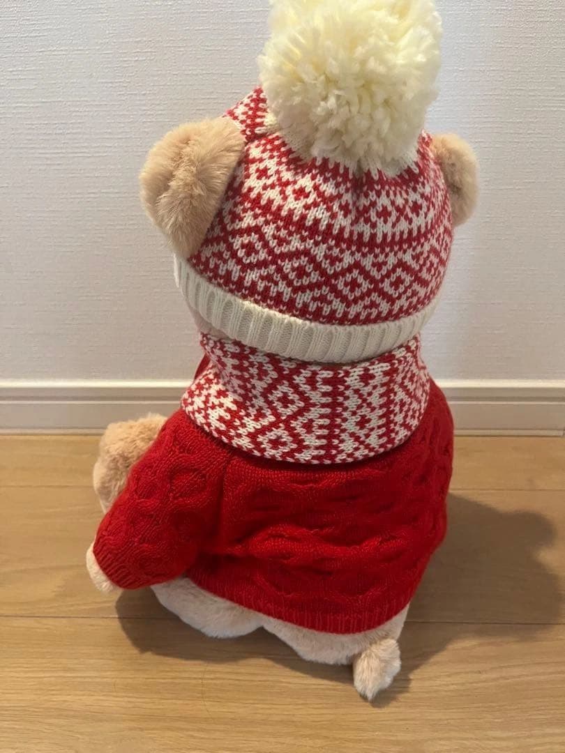 ハロッズ テディベア 2025年 クリスマスベア くまさん ぬいぐるみ