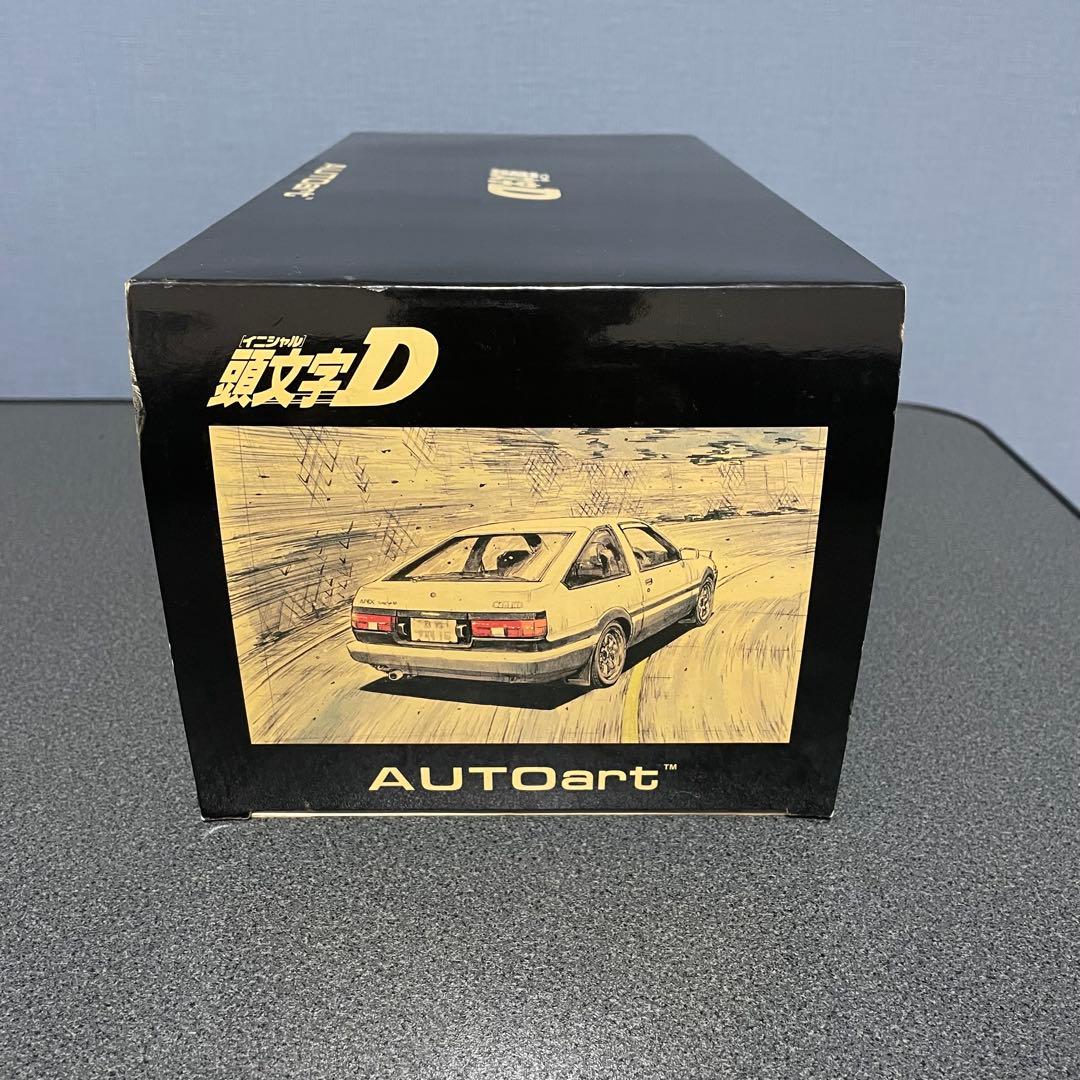 AUTOart トヨタ スプリンター トレノ Initial D 1/18